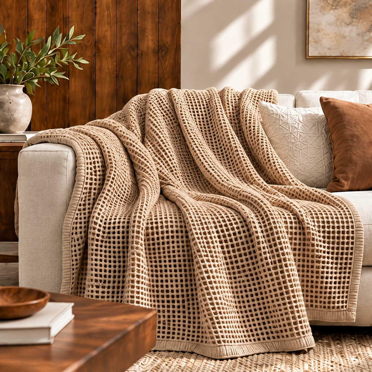 Marloweo™ Sand Grid Throw