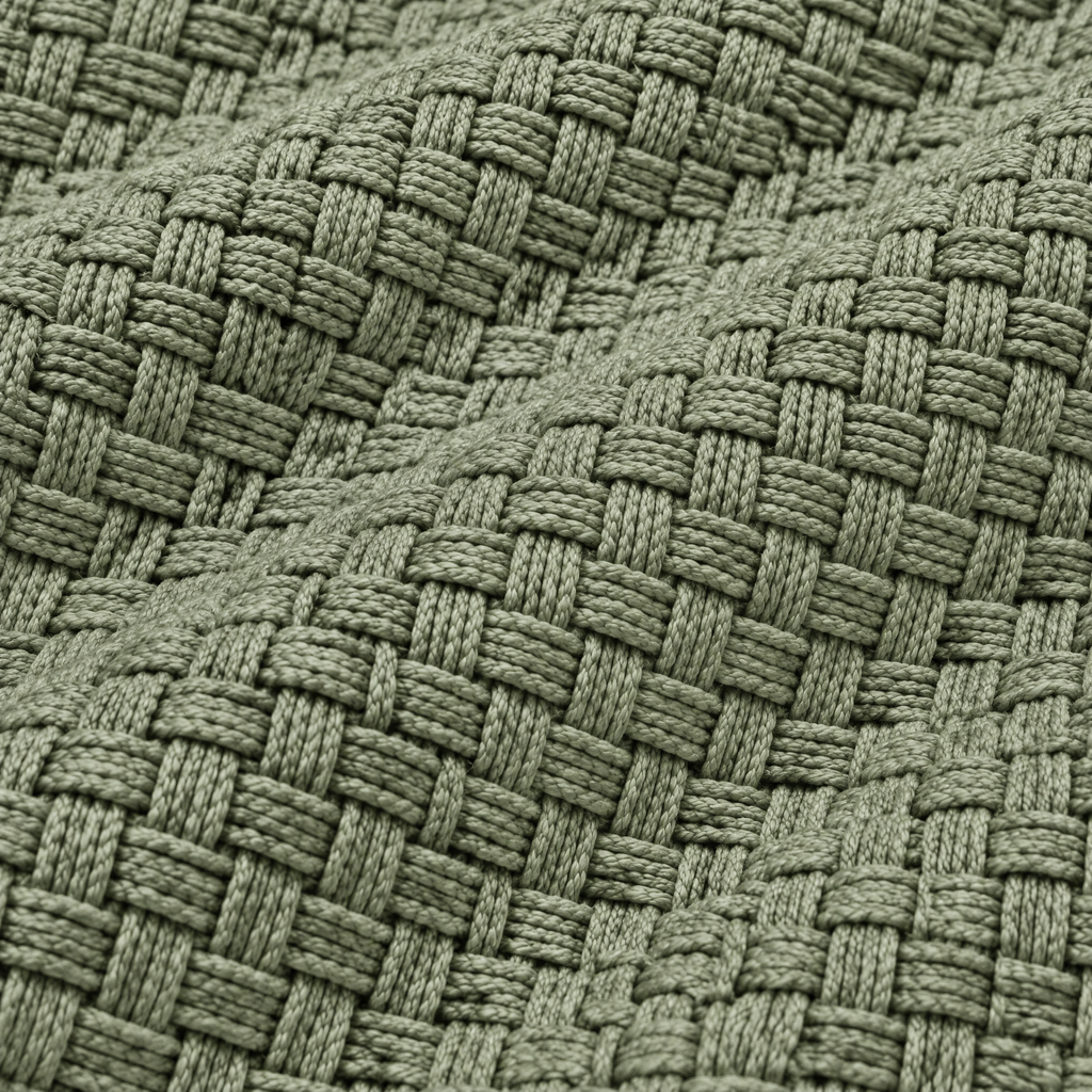 Marloweo™ Sage Basketweave Throw Blanket